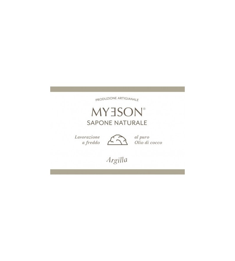 Sapone Naturale Solido Myeson ARGILLA