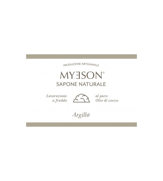 Sapone Naturale Solido Myeson ARGILLA