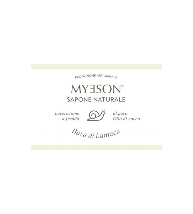 Sapone Naturale Solido Myeson BAVA DI LUMACA