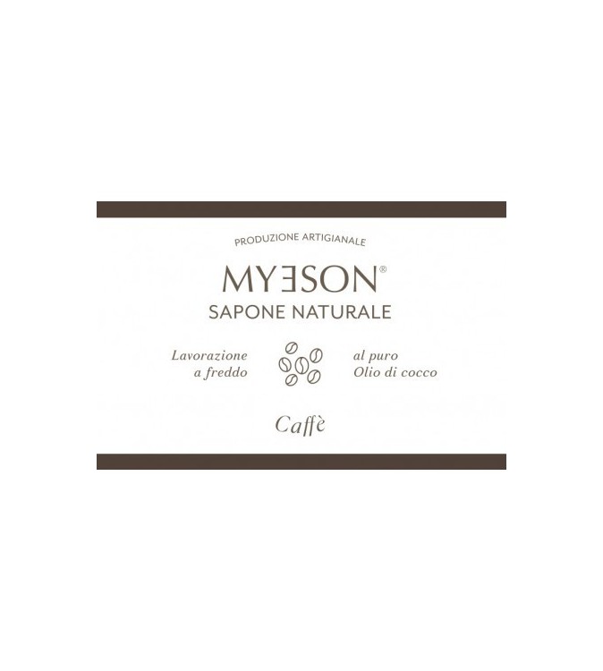 Sapone Naturale Solido Myeson CAFFE'