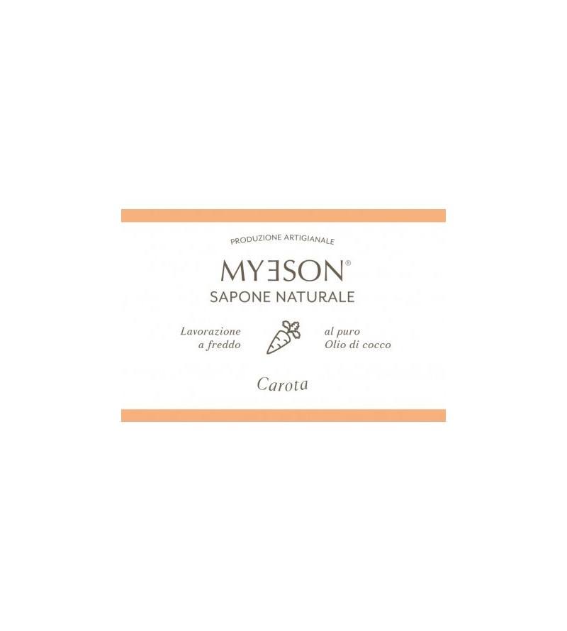 Sapone Naturale Solido Myeson CAROTA