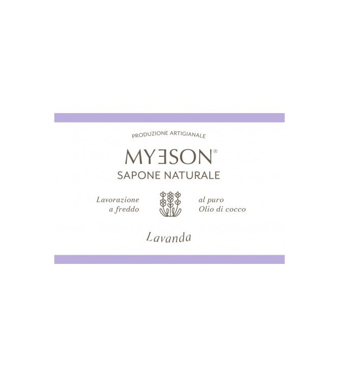 Sapone Naturale Solido Myeson LAVANDA