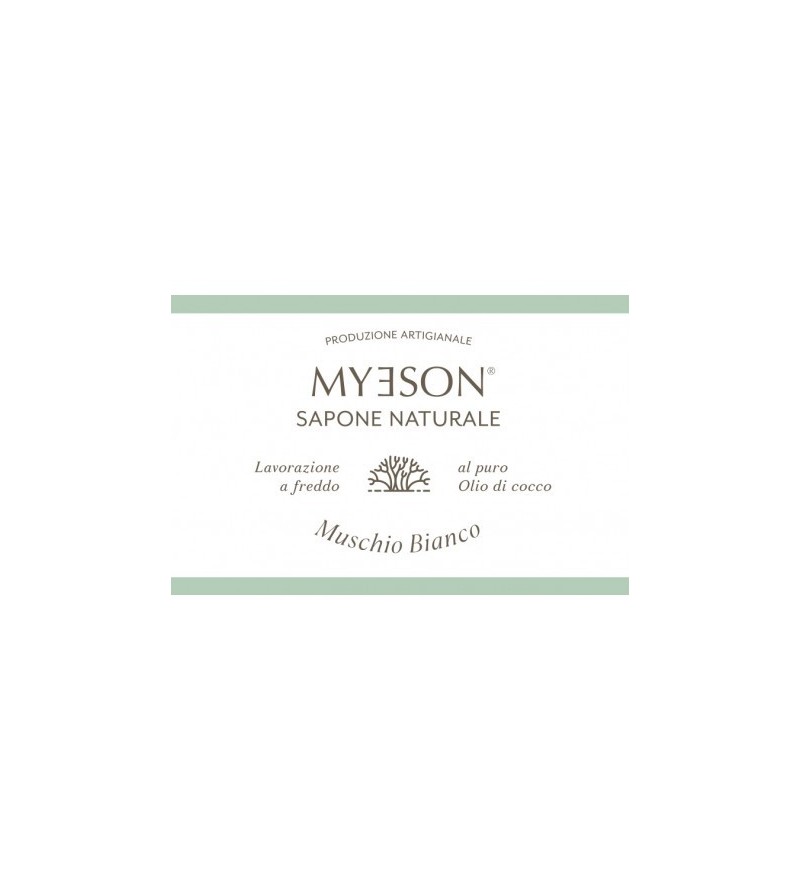 Sapone Naturale Solido Myeson MUSCHIO BIANCO