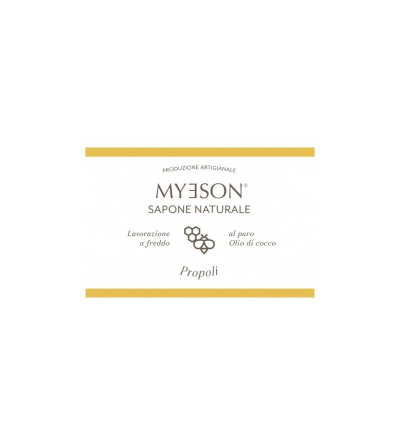 Sapone Naturale Solido Myeson PROPOLI