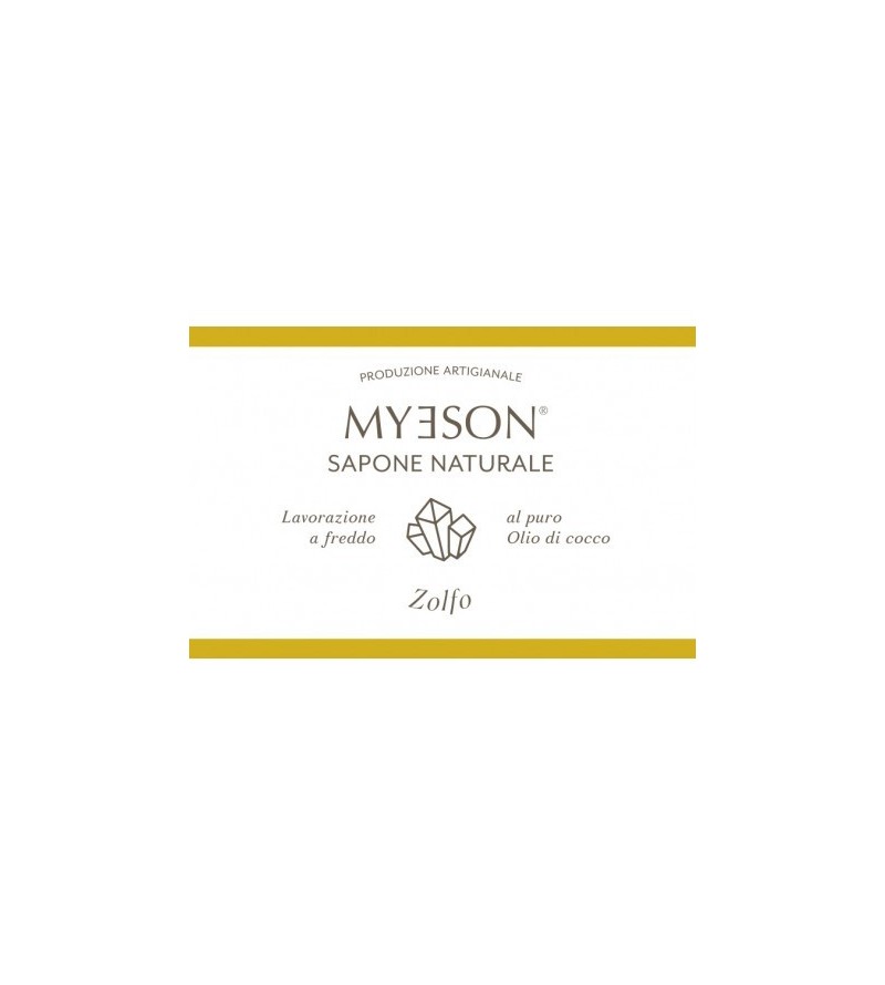 Sapone Naturale Solido Myeson ZOLFO