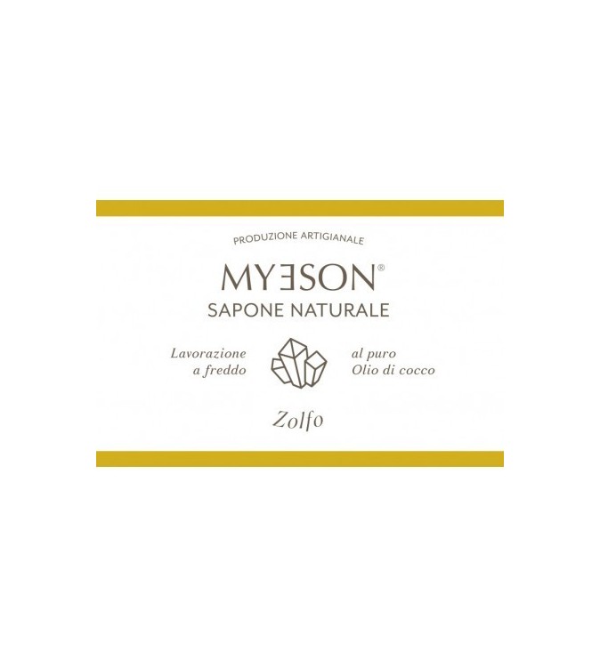 Sapone Naturale Solido Myeson ZOLFO