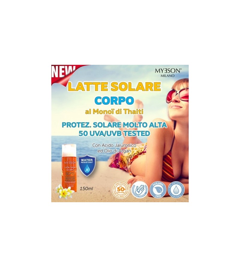 LATTE SOLARE 50+ 150 ML