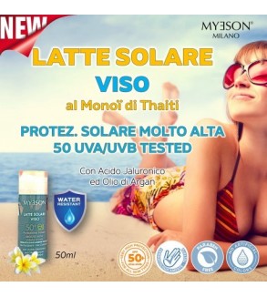 LATTE SOLARE VISO 50+ 50 ML