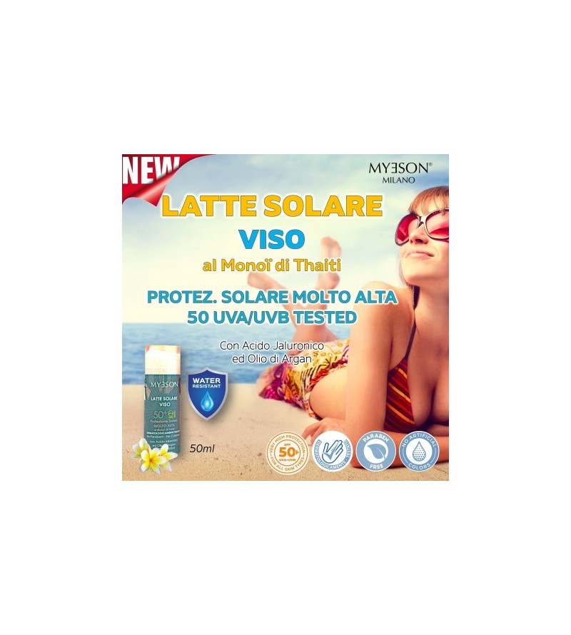 LATTE SOLARE VISO 50+ 50 ML