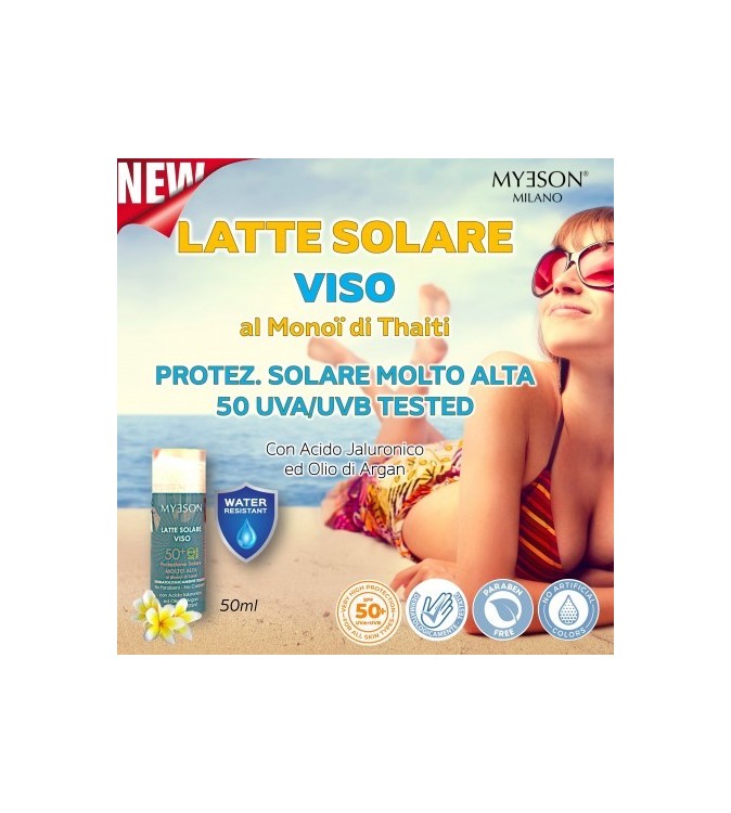 LATTE SOLARE VISO 50+ 50 ML