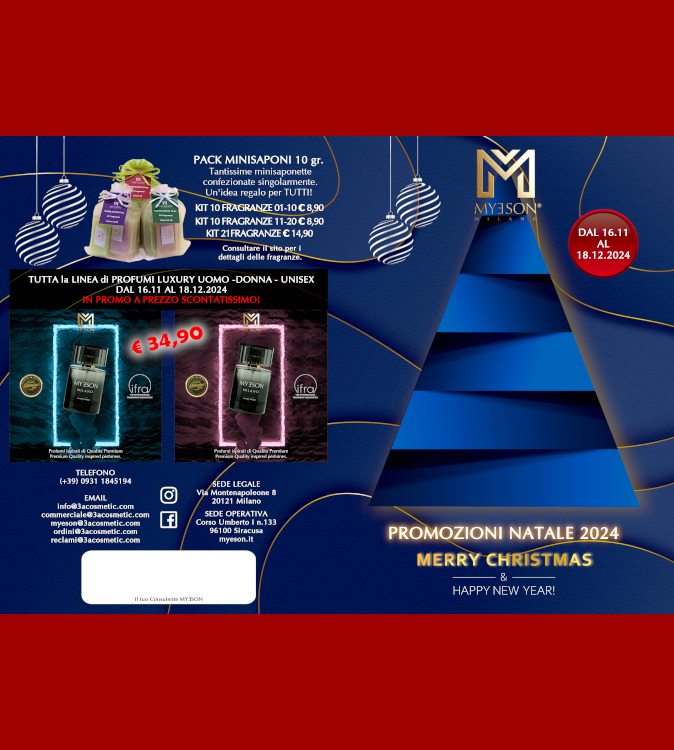 LISTINO PROMO NATALE 2024 - 25 PZ.