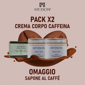 PACK X2 CREAM CORPO CAFFEINA