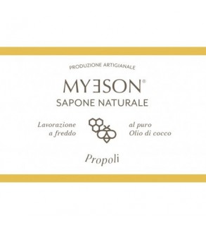 Sapone Naturale Solido Myeson PROPOLI