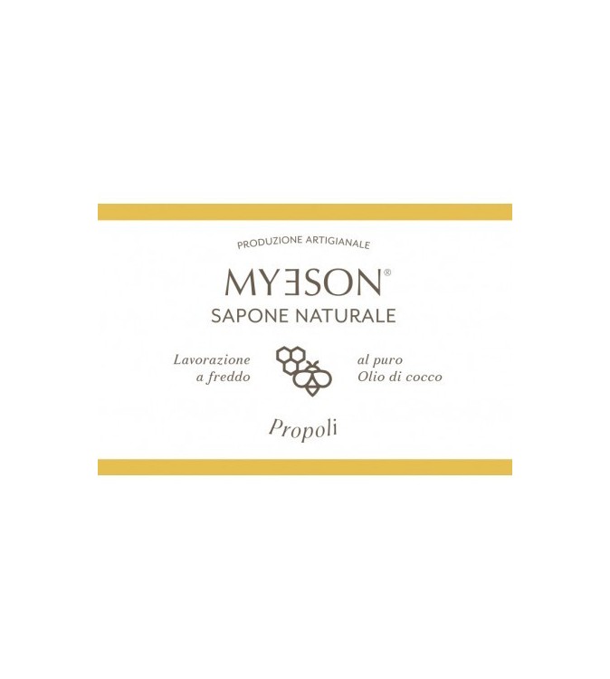 Sapone Naturale Solido Myeson PROPOLI