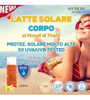 LATTE SOLARE 50+ 150 ML